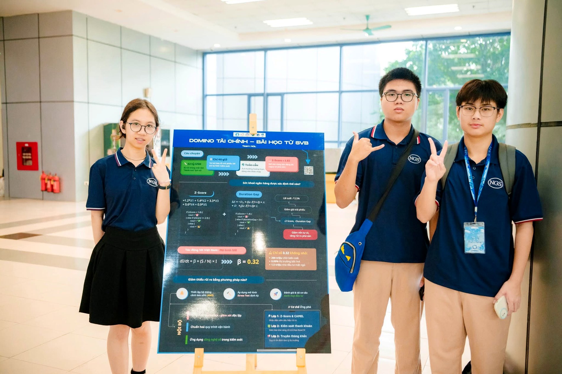 Bảo Nam và nhóm Toán mô hình